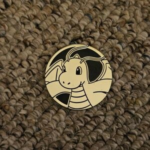 Pokemon Official TCG Dragonite Coin